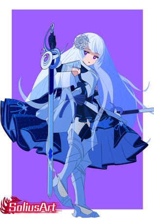 Lumi Icyln The Ice Moon Swordsaintess